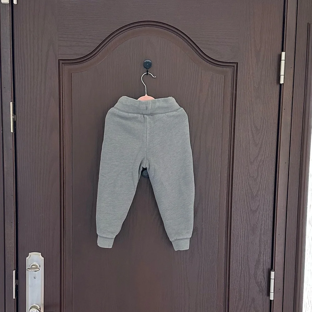 3/$15 GAP Baby Sherpa-Lined Jogger Sweatpants Gray Size 3 Years Warm Fleece Pant